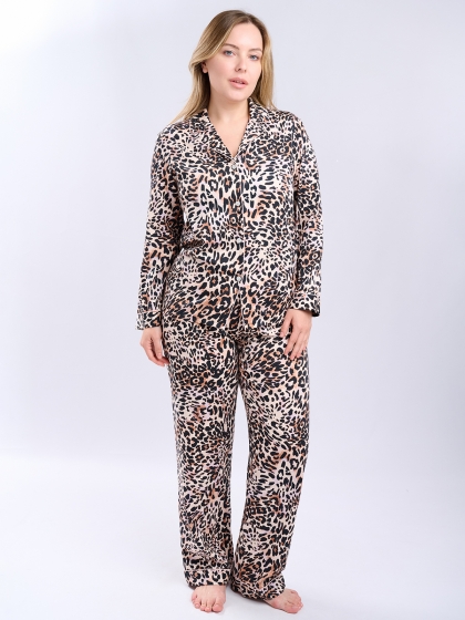 5182TCC Женская пижама (ДЛ.рукав+брюки)